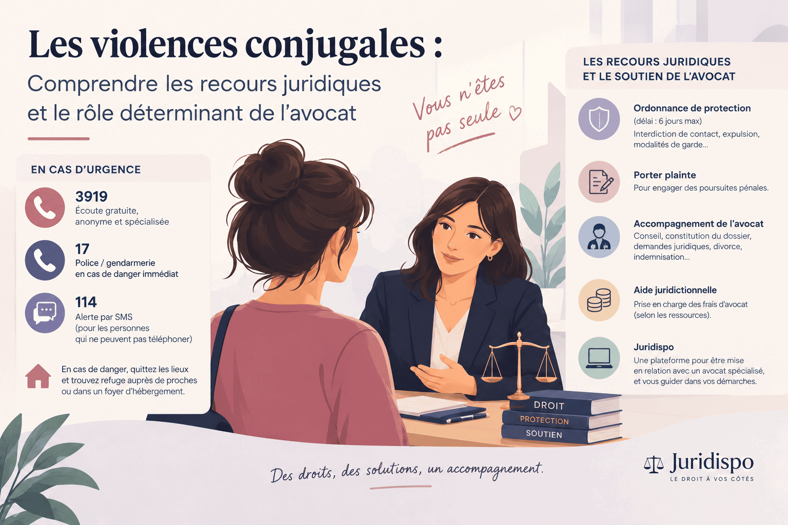 Les violences conjugales : Quels recours juridiques et comment se protéger ?